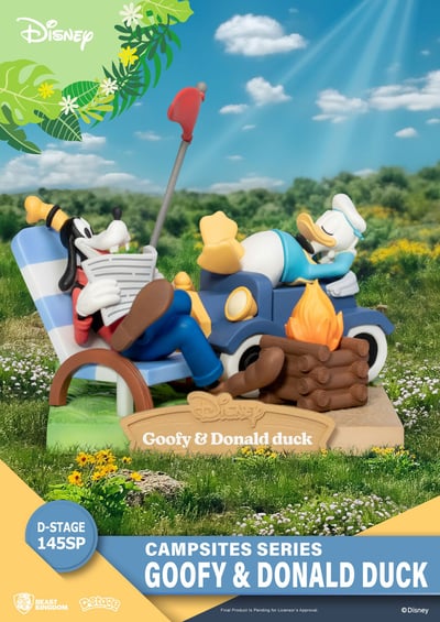Goofy & Donald Duck - Special Edition - Disney Campsite Series - D-Stage Diorama - Beast Kingdom Toys (1)