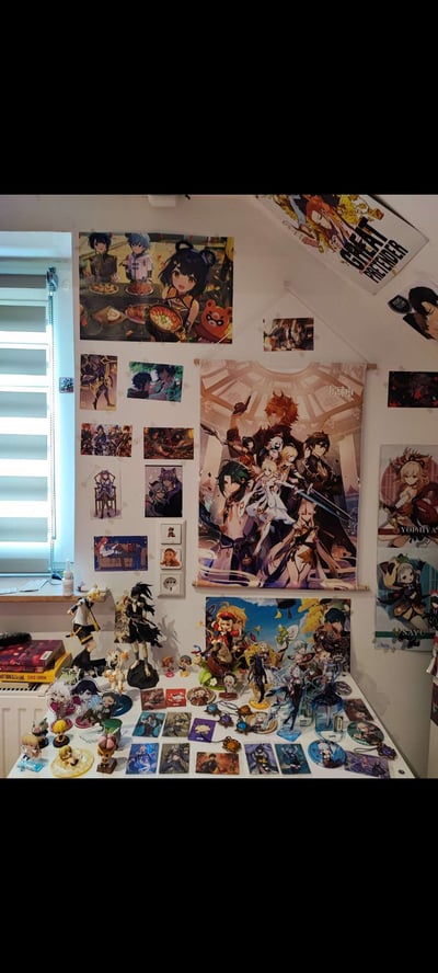 Genshin Impact (Theme Tapestry) - Golden House Final Battle - Wallscroll - miHoYo