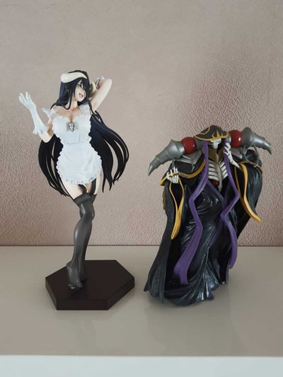 Ainz Ooal Gown - Overlord - Banpresto x Albedo - Elcoco — Ainz Ooal Gown - Overlord - Banpresto