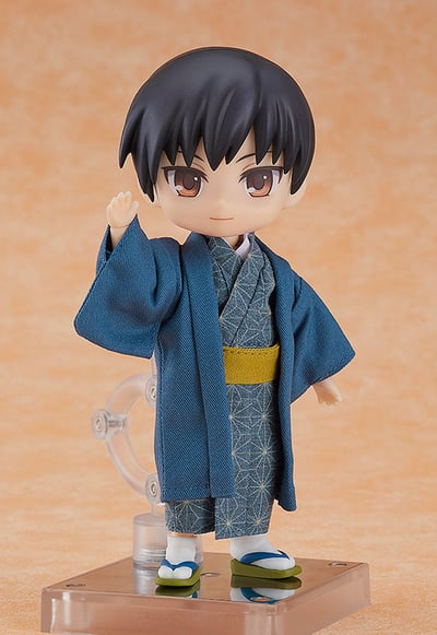 Kimono - Jungen / Blau - Nendoroid Doll Outfit Set (2)