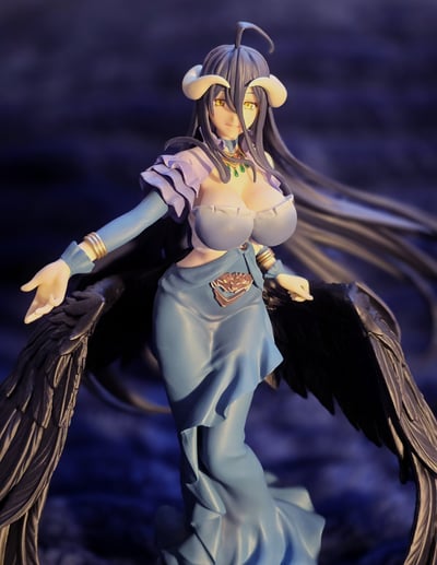 Blue Dress  · Albedo - SP - Jet Black Dress - Overlord Pop Up Parade - Good Smile Company