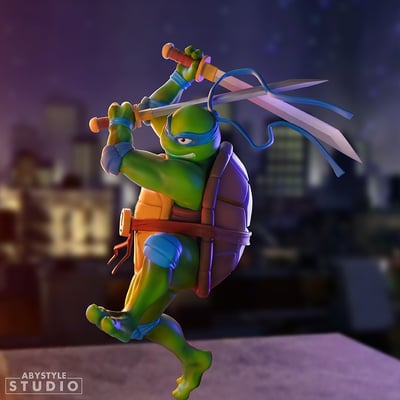 Leonardo - Teenage Mutant Ninja Turtles Figur - AbyStyle  (1)