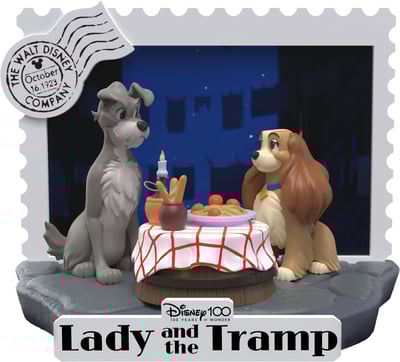Susi und Strolch - Disney 100th Anniversary - D-Stage Diorama - Beast Kingdom Toys (1)