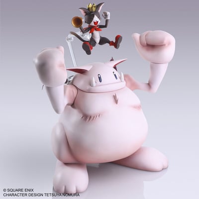 Cait Sith & Fat Moogle - Final Fantasy VII Bring Arts - Square Enix (2)