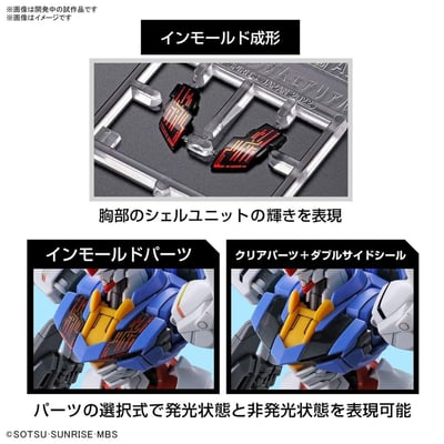 XVX-016 Gundam Aerial - Mobile Suit Gundam: The Witch From Mercury - HG 1/144 - Modelkit - Bandai Spirits (1)