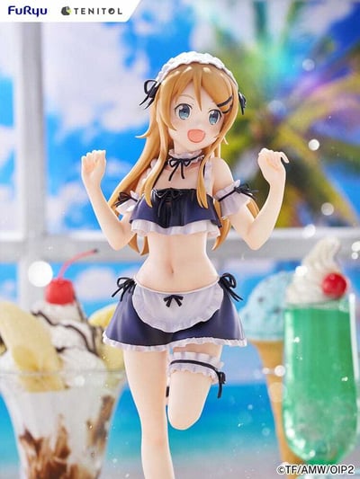 Kirino Kousaka - Swimsuit Maid - Tenitol Tall - Furyu - 8