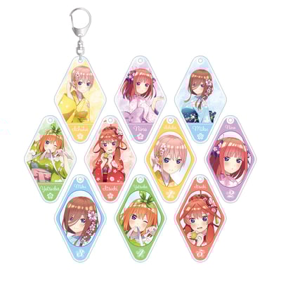 Zufällige Auswahl - The Quintessential Quintuplets Season 2 - Acrylanhänger (Cherry Blossom Kimono Version) - Armabianca (1)