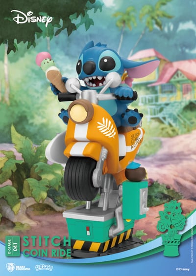 Stitch - Coin Ride - D-Stage - Beast Kingdom Toys (6)