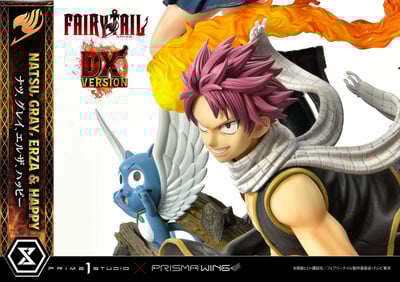 Natsu, Gray, Erza, Happy - Deluxe Bonus Version - Concept Masterline - Prisma Wing - Prime  Studio (25)