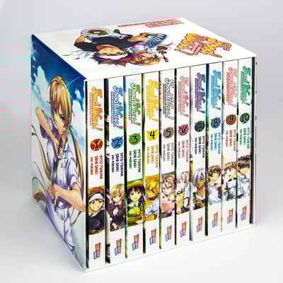 Food Wars - Shokugeki No Soma - Carlsen - Band 001 - 10 im Sammelschuber mit Extra - 9