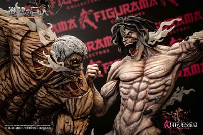 Eren vs Armored Titan - Attack on Titan - Elite Exclusive Statue - Figurama - 4