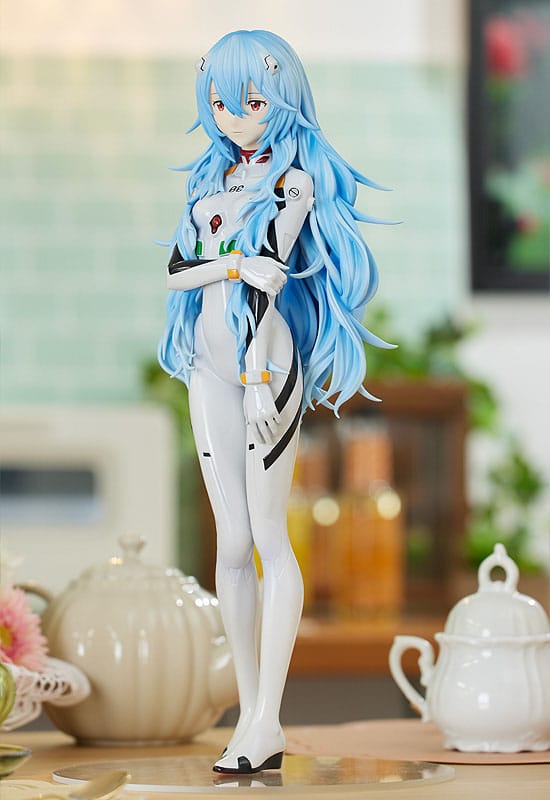 Rei Ayanami - Long Hair- XL - Neon Genesis Evangelion Pop Up Parade - Good Smile Company (3)