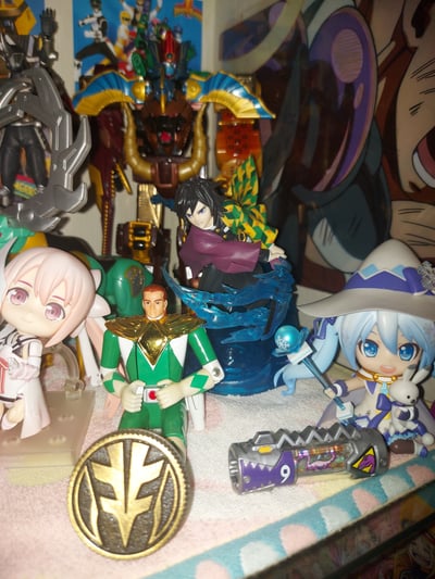 Endlich eine Giyu Figur so lange gesucht ist jetzt erst mal nur provisorisch hier bei meinen Power Rangers Sammlung. · Giyu Tomioka - Infinity Castle - Xross Link - Sega