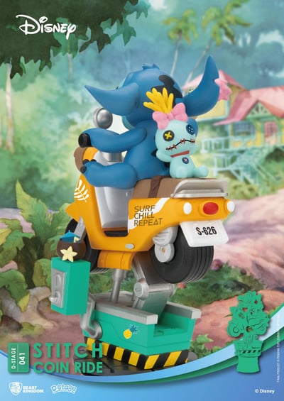 Stitch - Coin Ride - D-Stage - Beast Kingdom Toys (7)