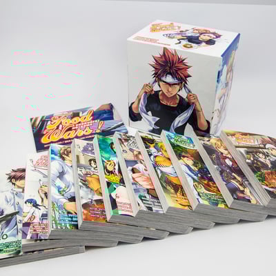Food Wars - Shokugeki No Soma - Carlsen - Band 001 - 10 im Sammelschuber mit Extra - 11