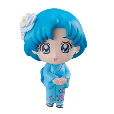 Sailor Moon Petit Chara Land Yukata Special: Let’s Go to the Festival! (Complete Set of 6 Figures) - 3