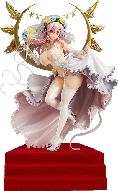 Super Sonico 10th Anniversary Wedding Figure – Good Smile Company - 1