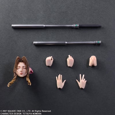 Aerith / Aeris Gainsborough - Crisis Core - Play Arts Kai  - 6