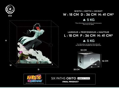 Obito Uchiha - Six Paths - Naruto Shippuuden Ikigai #4 - Tsume (1)