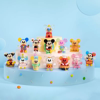 Zufällige Auswahl - Disney Mickey - Mini Figuren (Childhood of Boundless Imagination Series) - Pop Mart (1)
