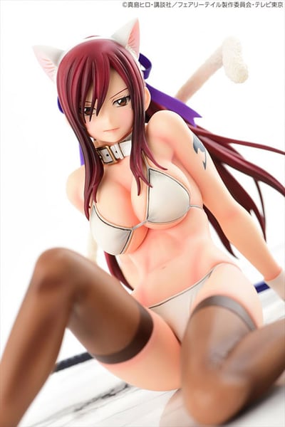 Erza Scarlet - White Cat Gravure Style Figur (1/6 Scale) – Exklusive Sammlerfigur für Fairy Tail Fans - 3