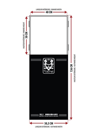 The Quiet Wrath of Son Goku (Son Goku and Nappa) – Limited HQS Statue Set with Enzan Showcase - 9