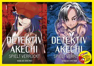 Detektiv Akechi spielt verrückt - Panini - Starter-Spar-Pack Band 1 + 2 - 8