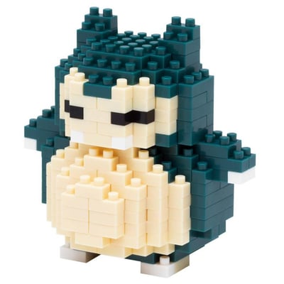 Snorlax Ronflex Relaxo - Pokemon // Mini series NANOBLOCK - NBPM-012 - 1