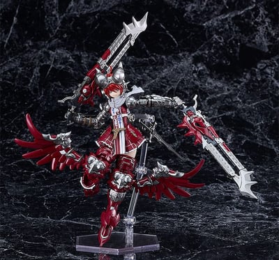 Godwing Dragon Knight Ren Fire Dragon - Godzorder Plamax - Max Factory (3)