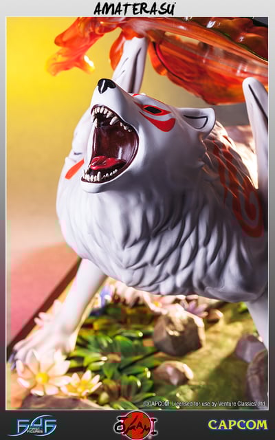 Amaterasu & Issun - Okami First 4 Figures Statue - 19