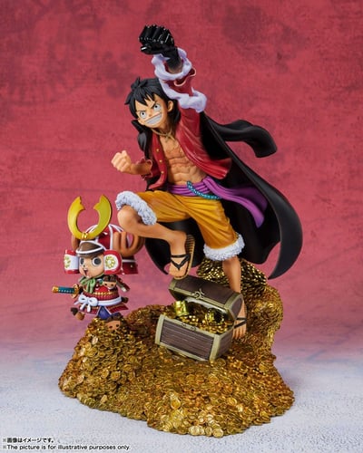 Monkey D. Ruffy und Tony Tony Chopper - WT100 Special Illustration - Figuarts Zero Daikaizoku Hyakkei - Bandai Spirits (4).jpg