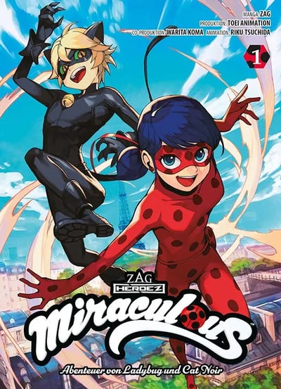 Miraculous - Abenteuer von Ladybug und Cat Noir - Panini - Band 01 (1)