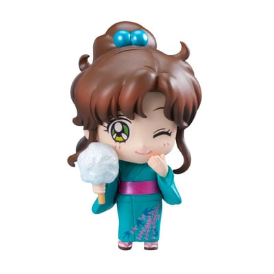 Sailor Moon Petit Chara Land Yukata Special: Let’s Go to the Festival! (Complete Set of 6 Figures) - 2