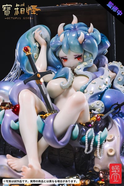 Octopus Girl - Treasure Chest Monster - Snail Shell (4).jpg