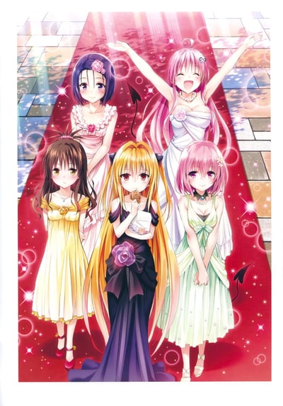 To Love Ru Darkness - Harem Gold Artbook - 8
