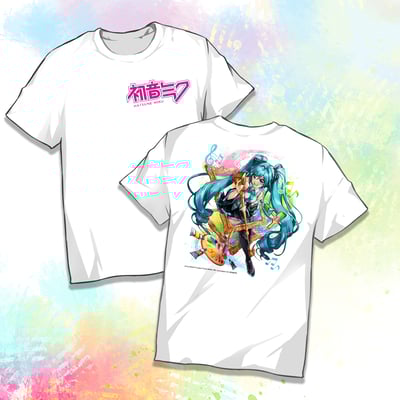Hatsune Miku - Miku Expo 2024 - T-Shirt - Größe XL (Miku Standing) - Nashi (1)