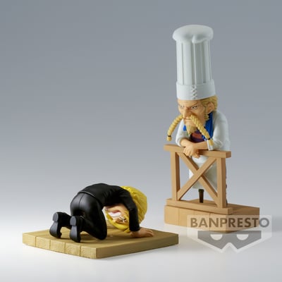 Sanji & Jeff / Zeff - One Piece - WCF Log Stories (Abschied vom Baratie) - Banpresto (1)