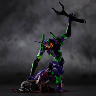 EVA-01 Test Type und Sachiel - Evangelion Evolution (EV-001) - Revoltech Vol. 100 - 13