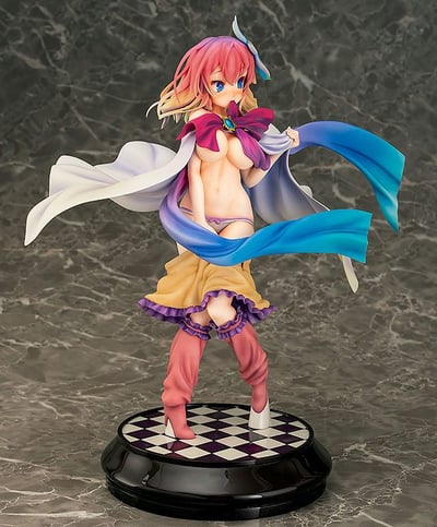 Stephanie Dola with Chibi Feel Nilvalen & Kurami Zell – No Game No Life – Phat! 1/7 Scale Figure - 4