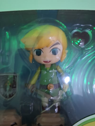 Link und das grüne Licht · Nendoroid 413 Link - The Wind Waker - Neuauflage