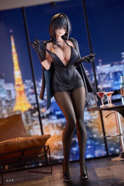 Ishimi Yokoyama (Bara) - Black One-Piece Dress - Hanabee (6)