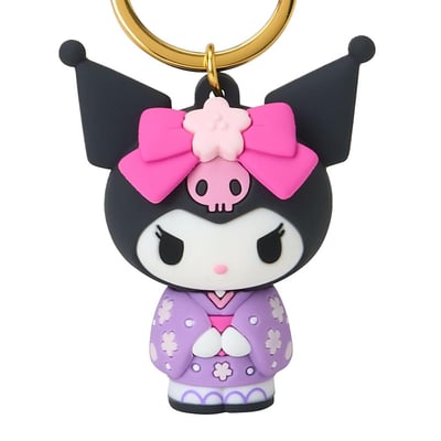 Kuromi - 3D Schlüsselanhänger (Sanrio Characters Kimono) - Sanrio (1)
