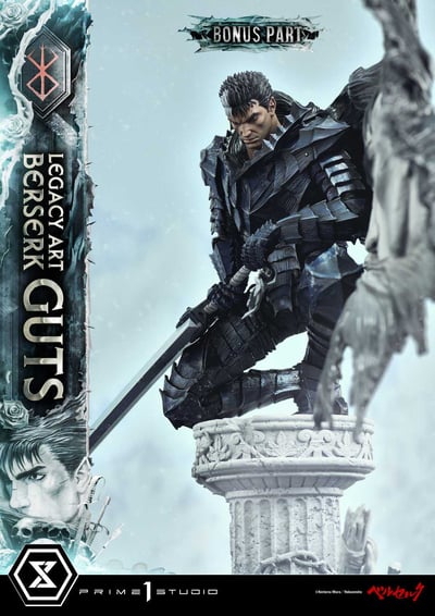 Guts - Bonus Version - Kentaro Miura Legacy Art Collection (LABR-01S) - Prime 1 Studio (16)