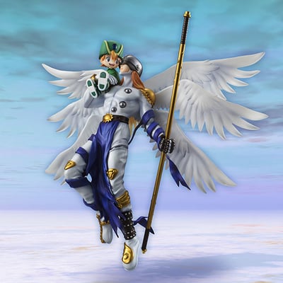 Angemon & Takeru (T.K. Takaishi) - Megahouse G.E.M. Statue Neuauflage - 2