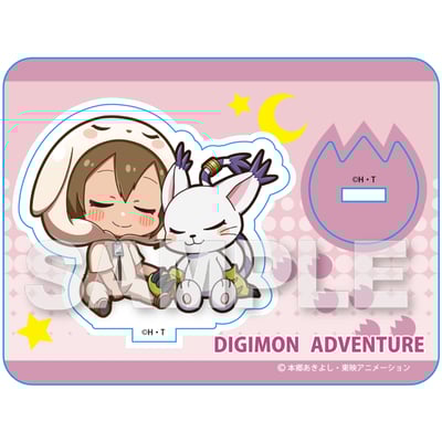 Kari / Hikari & Gatomon - Digimon Adventure - Mini Character Acrylaufsteller (GyaoColle) - Y Line (1)