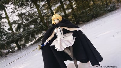 Saber Lily🖤 — Saber Lily - Aquamarine
