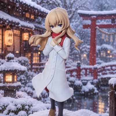 Taiga aisaka von Tornado im Winter Outfit  · Taiga Aisaka - Winter Ver