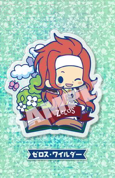 Tales of Friends Clear Brooch Collection Vol. 2 - Zelos Wilder - 1