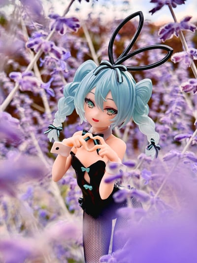 Lavender Miku 🪻 · Hatsune Miku - Rurudo - BiCute Bunnies - FuRyu