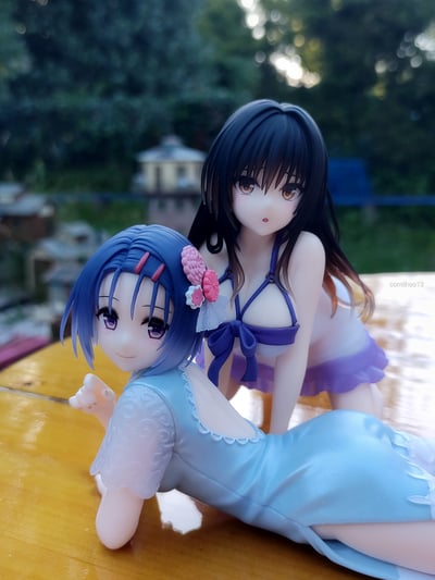 Haruna und Yui in der Abendhitze.  · Yui Kotegawa - Roomwear - Desktop Cute - Taito